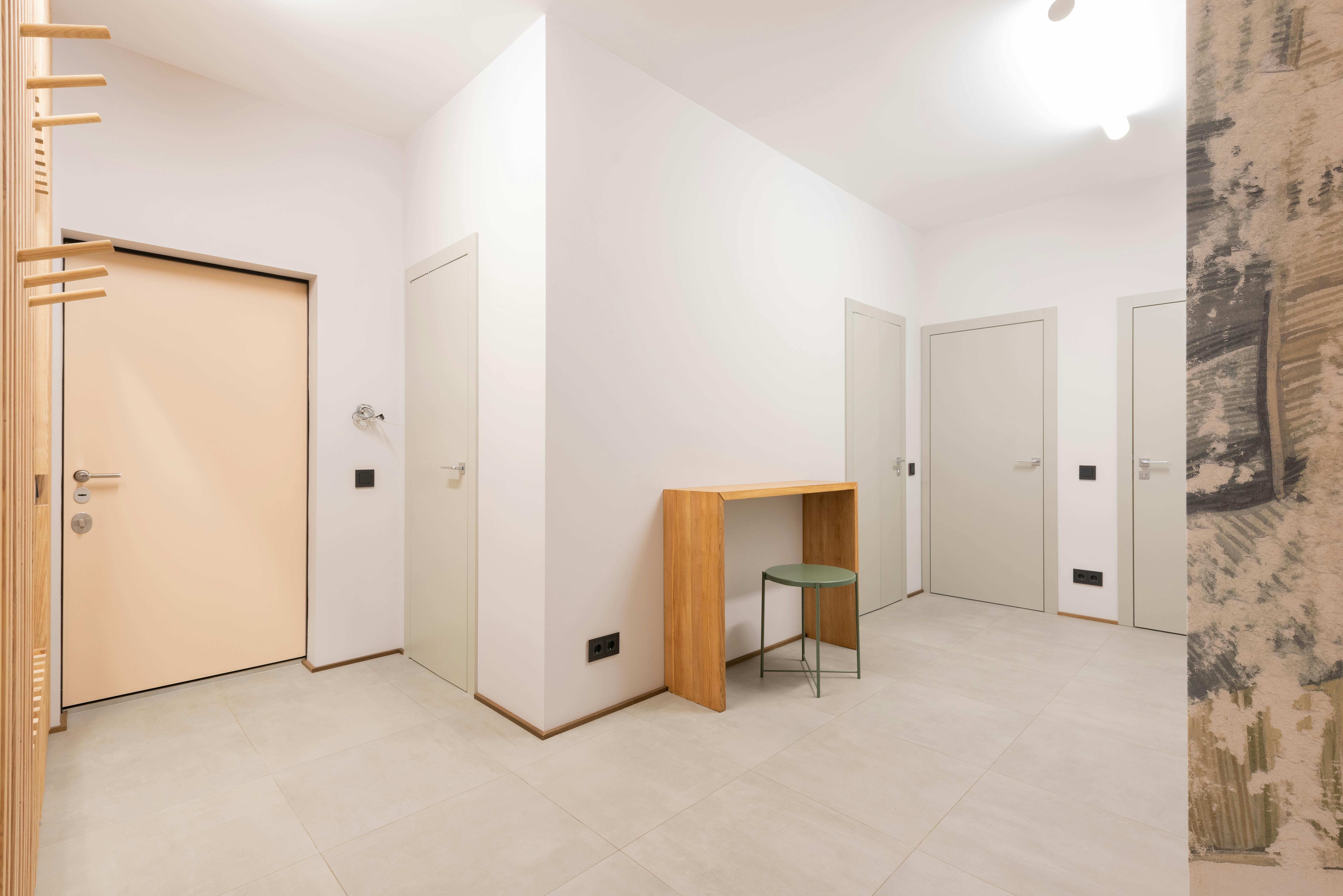 Elegant door installation showcasing quality craftsmanship